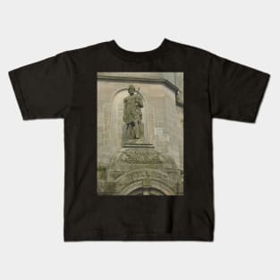 William Wallace Statue, Stirling, Scotland Kids T-Shirt